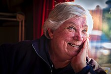 Jenny McLeod at home in Pukerua Bay, 2009