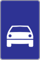 Road for motor vehicles