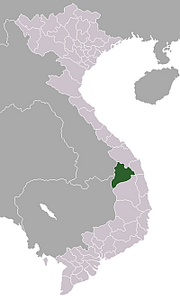 Provincia di Kon Tum – Localizzazione