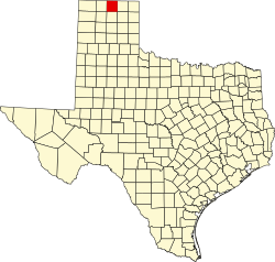 Koartn vo Hansford County innahoib vo Texas