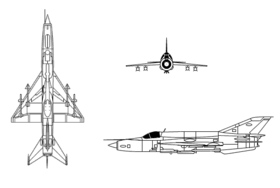 vue en plan de l’avion