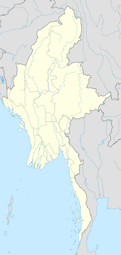 曼德勒在緬甸的位置