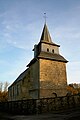 L'église Saint-Hubert (XVIIe siècle).