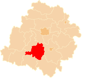 Localisation de Powiat de Bełchatów