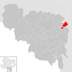 Schwarzau am Steinfeld – Mappa