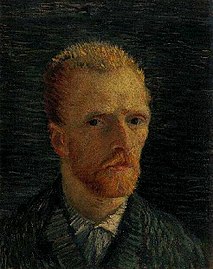 Autorretrato, inverno, 1886-87, Museu Van Gogh, Amsterdam