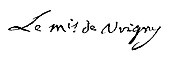 signature de René Vauquelin
