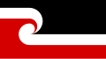 Drapeau tino rangatiratanga, des Maoris de Nouvelle-Zélande, créé par Harold Thomas.