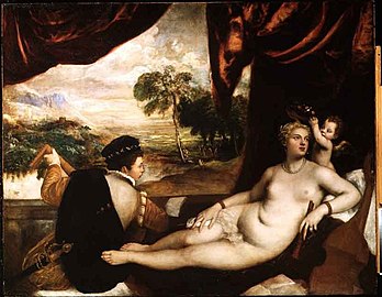 Тицијан: Венера и музичар на лаути