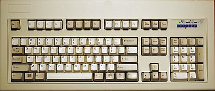 Unicomp Classic 104 (UNI044A) keyboard, manufactured April 23, 2012