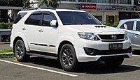 2013 Fortuner 2.5 G TRD Sportivo 4x2 (KUN60; second facelift, Indonesia)