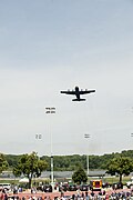 Blue Angels C-130 pilotado por la capitana Higgins, mayo de 2015.