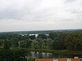 Elbe and Poděbrady Lake