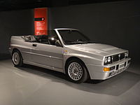 Gianni Agnelli's one-off Delta Spider Integrale on display at Museo Nazionale dell'Automobile