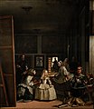 As Meninas ou A familia de Filipe IV de Diego Velázquez, no museo do Prado en Madrid.