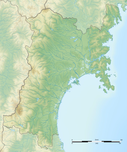 Oshika Peninsula is located in Miyagi Prefecture