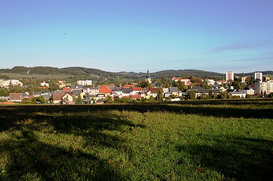 Nové Město na Moravě : vue générale.