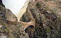 Image 24Bridge at Shaharah in the western highlands, with terracing at top right (from Wildlife of Yemen)