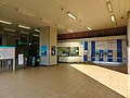 The ticket barriers