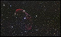 NGC 6888 durch ein 20-cm-Amateurteleskop fotografiert