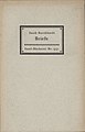 IB 331/2, Jakob Burckhardt: Briefe, Resteverwertung von Feldposteinbandpapier (1946)