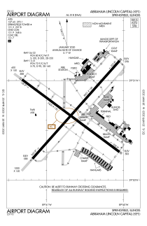 FAA airport diagram