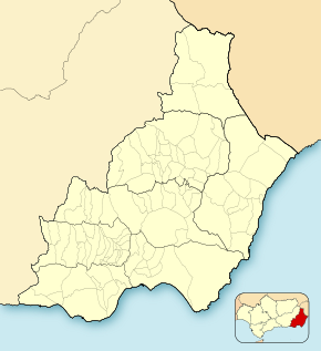 La Curva ubicada en Provincia de Almería