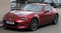 MX-5 RF („Targa“) Vorderseitenansicht