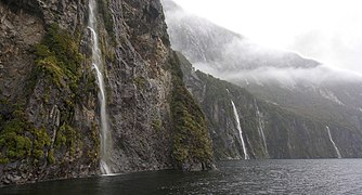 Milford Sound Waterfalls