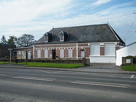 The town hall in Muille-Villette