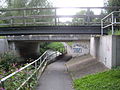 Brücke der Umgehungsstraße Am Flüthedamm in Rosdorf