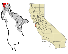 Daly City – Mappa