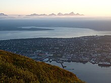 Tromsø in midnight sun in July