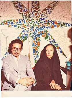 A. Baniszadr és Oriana Fallaci Teheránban (1979)