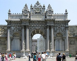 Le palais de Dolmabahçe.