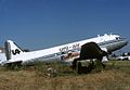 Douglas DC-3 F-BAXR d'Uni-Air à Toulouse en 1977