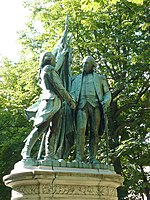 Monument à Washington et La Fayette, Paris