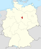 Laag vun’n Landkreis Rodenborg (Wümm) in Düütschland