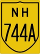 National Highway 744A shield}}