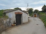 Kellergasse Richtung Obermarkersdorf in Obernalb (Retz)