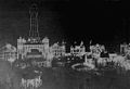 Pemandangan Luna Park waktu malam (tahun 1912)