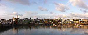 Vista panorâmica de Penzance