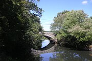 The Taft brothers built the first bridge across the Blackstone River in 1709. This stone arch bridge is a familiar scene in the North Uxbridge area off of East Hartford Ave, when walking along the Canal northward at the Blackstone River and Canal Heritage State Park.