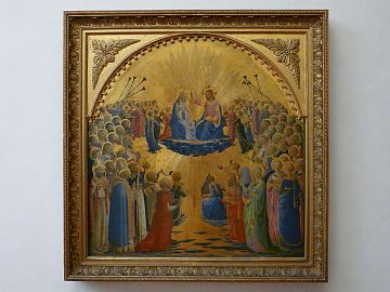 Беато Анджелико. Коронование Девы Марии (Рай). 1435.