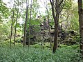 Vejprty-Grund, Felsen bei der ehemaligen Grundmühle