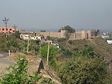 A complete view of the fort from the Sansar road