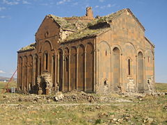 Ruiny katedrály v Ani