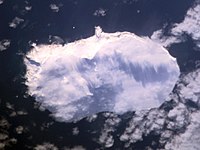 Zdjęcie satelitarne wyspy
