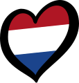 Holenderskie serce za udział w Eurowizyjnym Tygodniu Holenderskim od Miloszka22