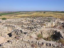 Αρχαιολογικά απομεινάρια της Χαζόρ.